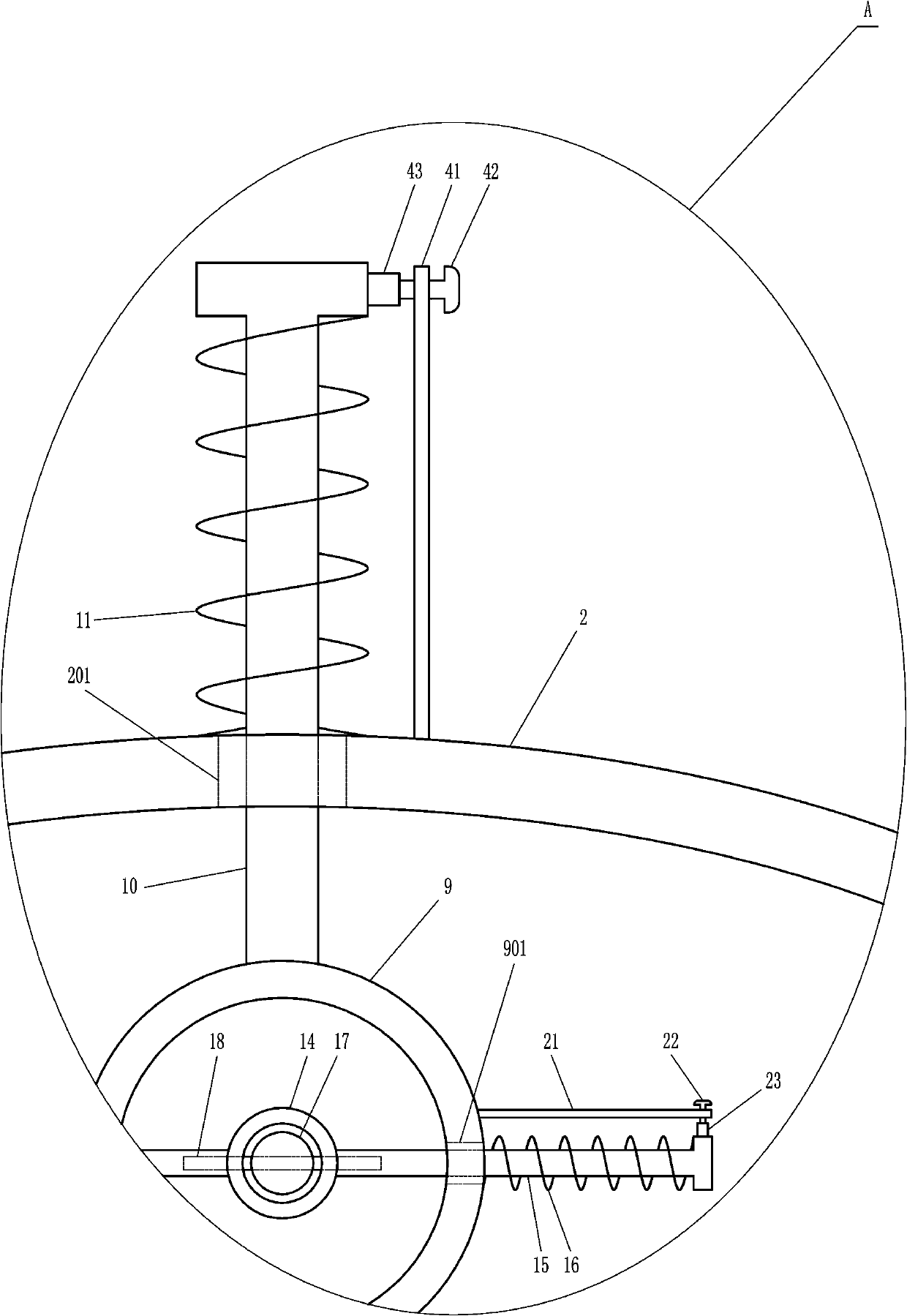 Easy-to-use lesion clearing device for dermatology