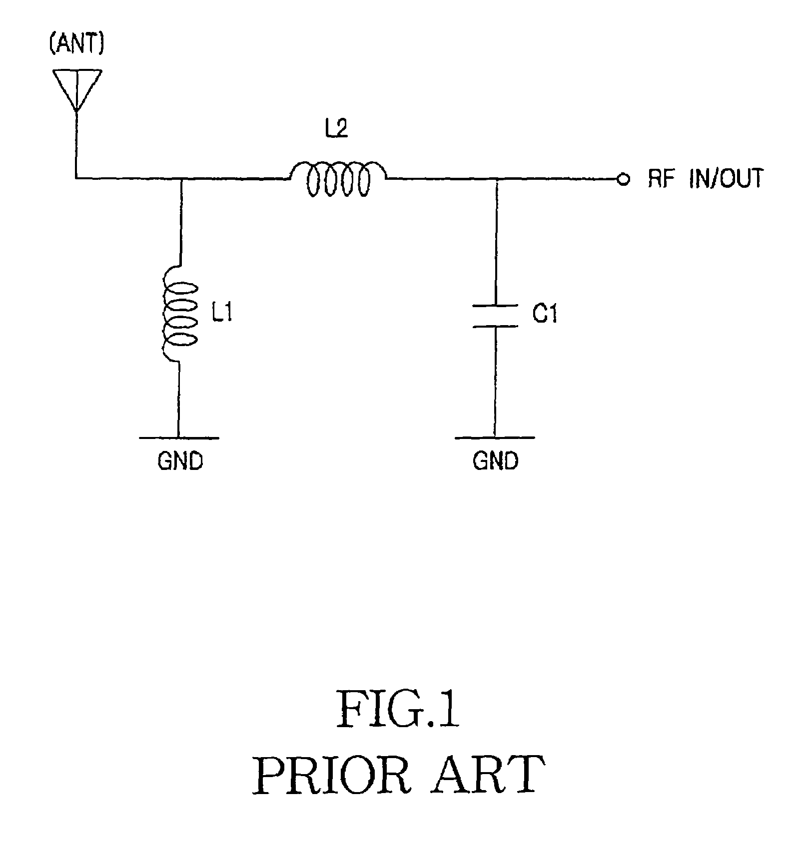 Device and method for antenna matching in portable wireless terminal with built-in antenna