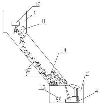 Steeply inclined coal seam filling mining method and application