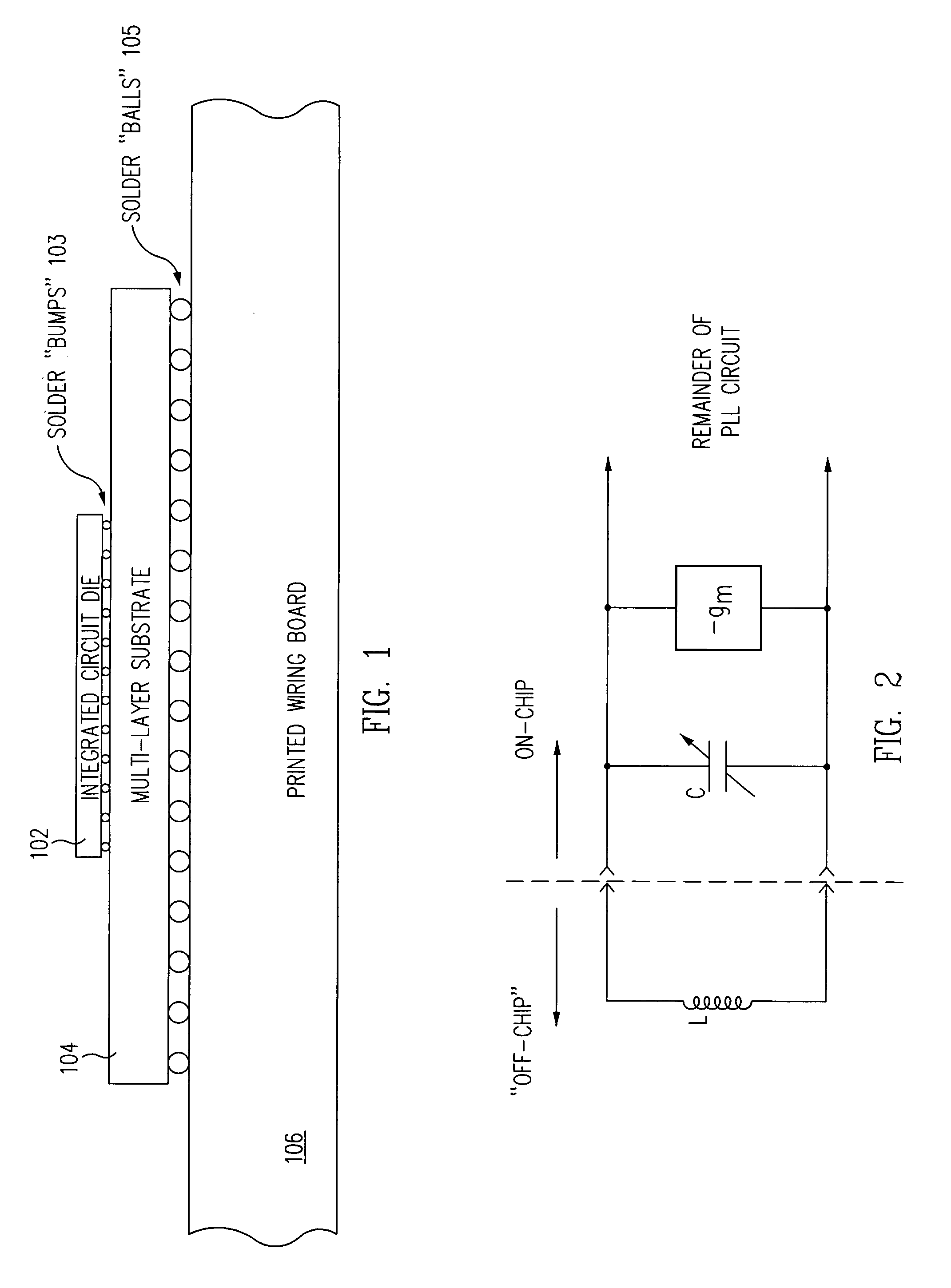 Integrated circuit package configuration incorporating shielded circuit element structure