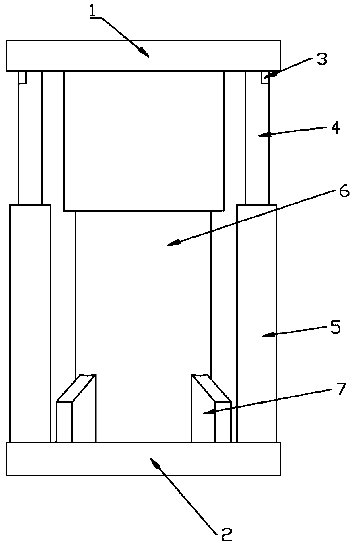 Buffer protecting system for rail vehicle coupling gear