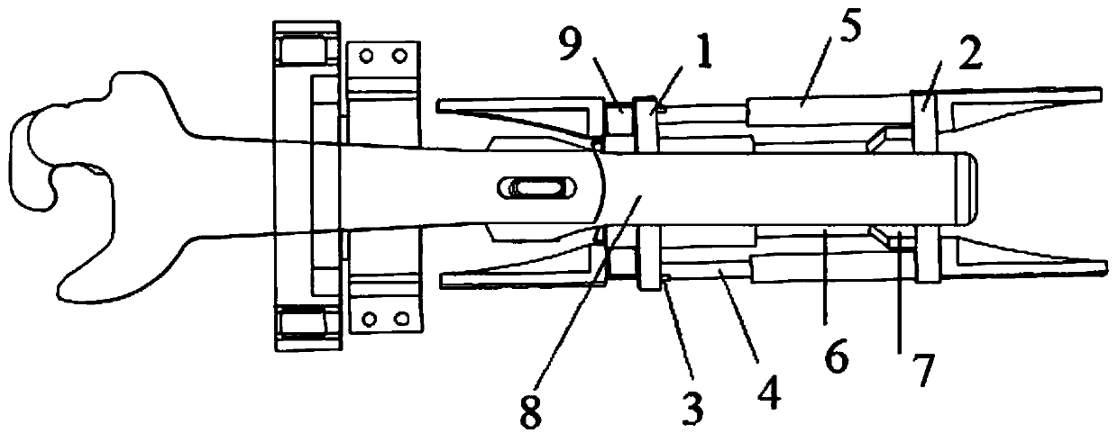 Buffer protecting system for rail vehicle coupling gear