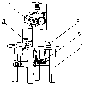 A device for imitating hand kneading and pressing of high-gluten dough