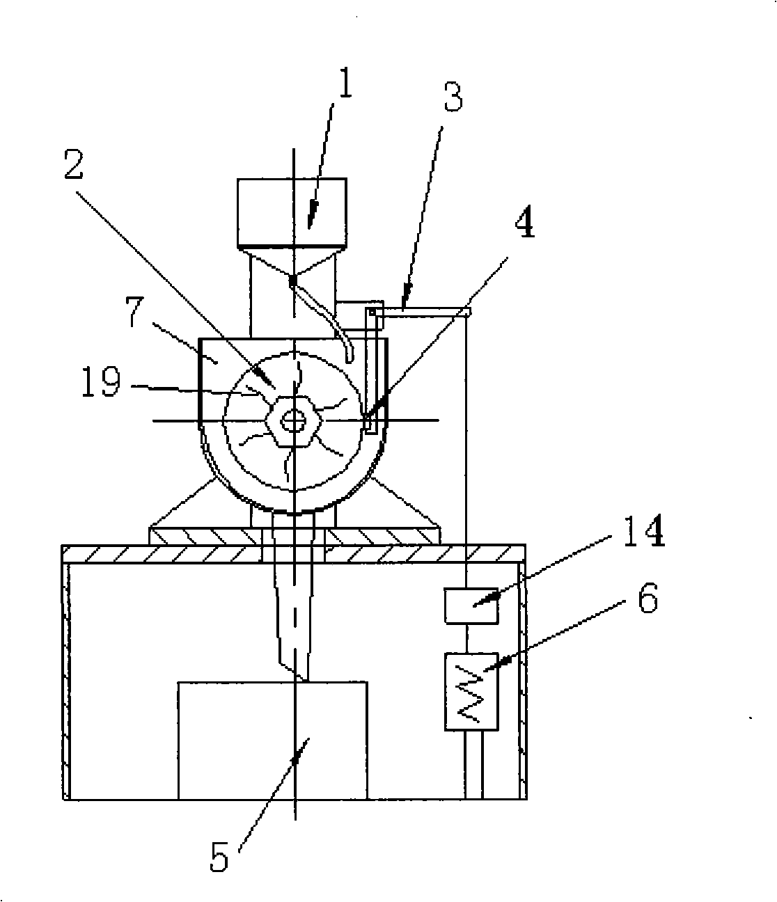 Friction wear testing machine