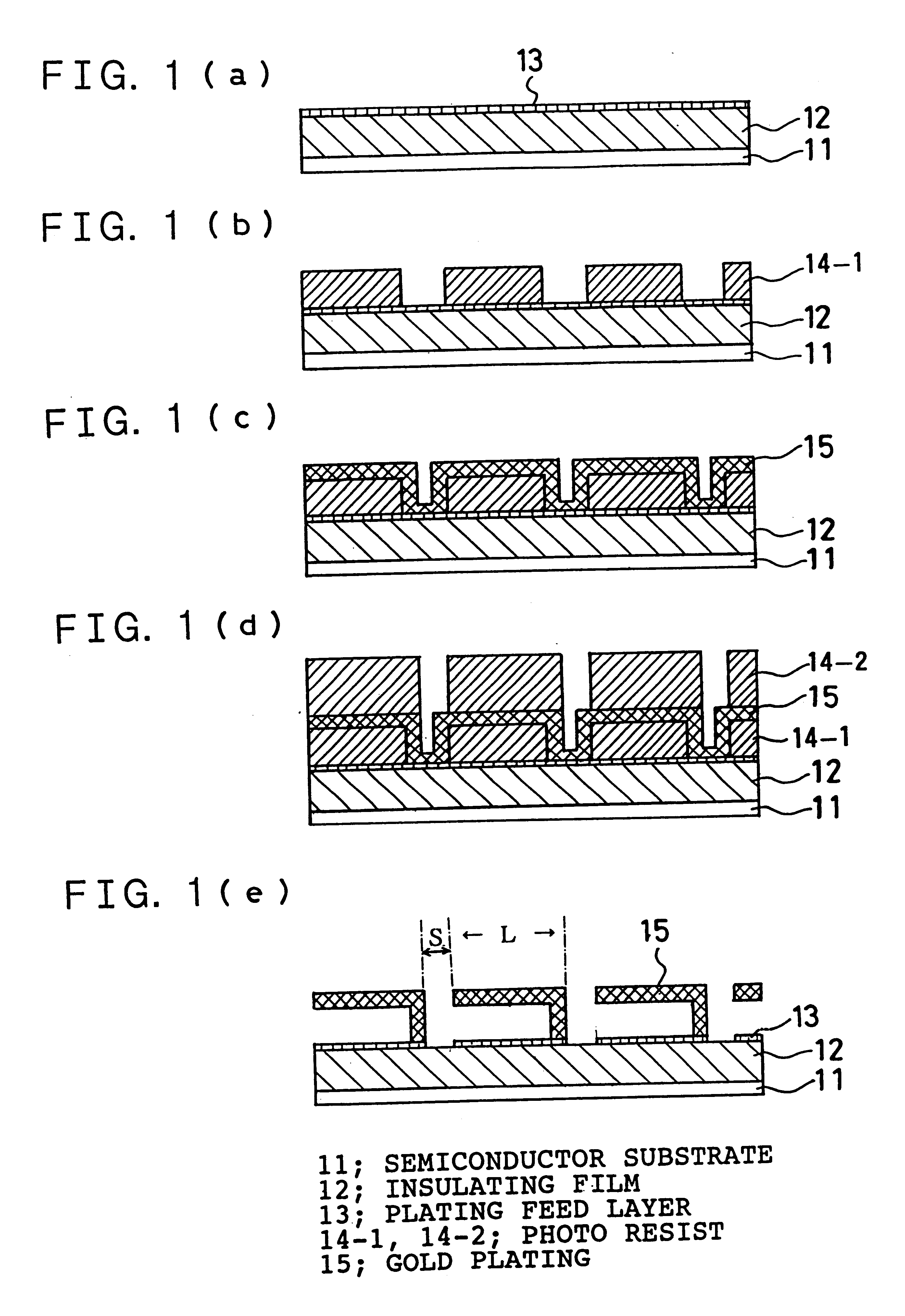 Semiconductor device having micro-wires designed for reduced capacitive coupling