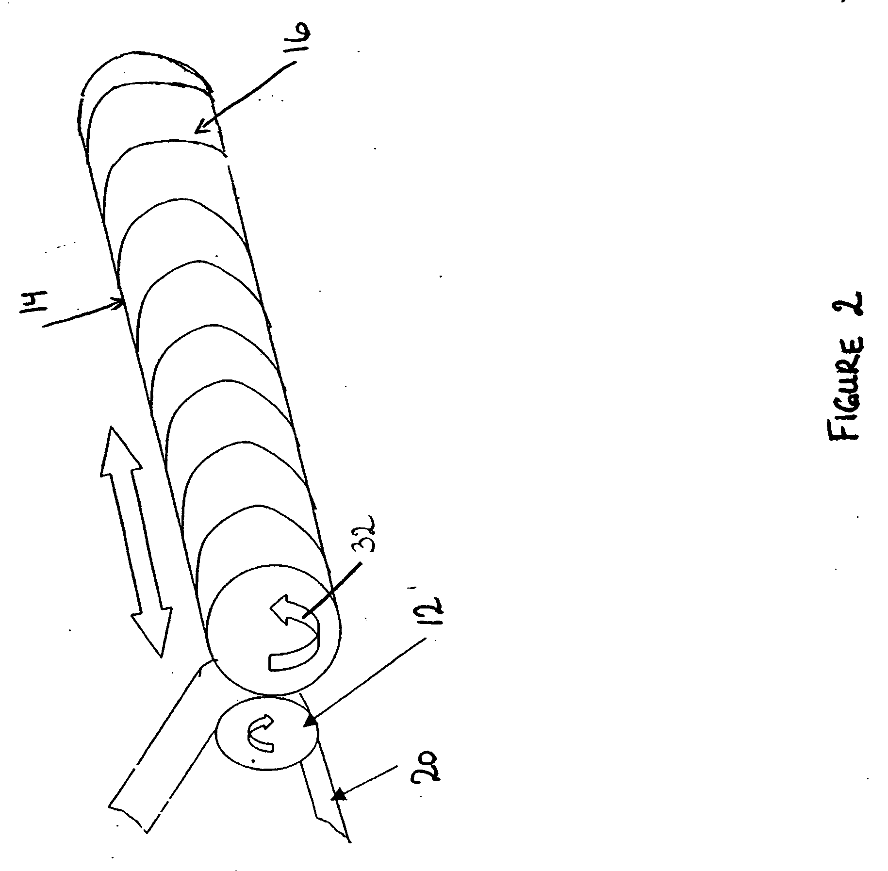 Apparatus and method for thermally developing flexographic printing elements