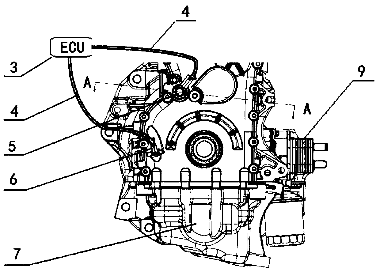 Engine lubricating system