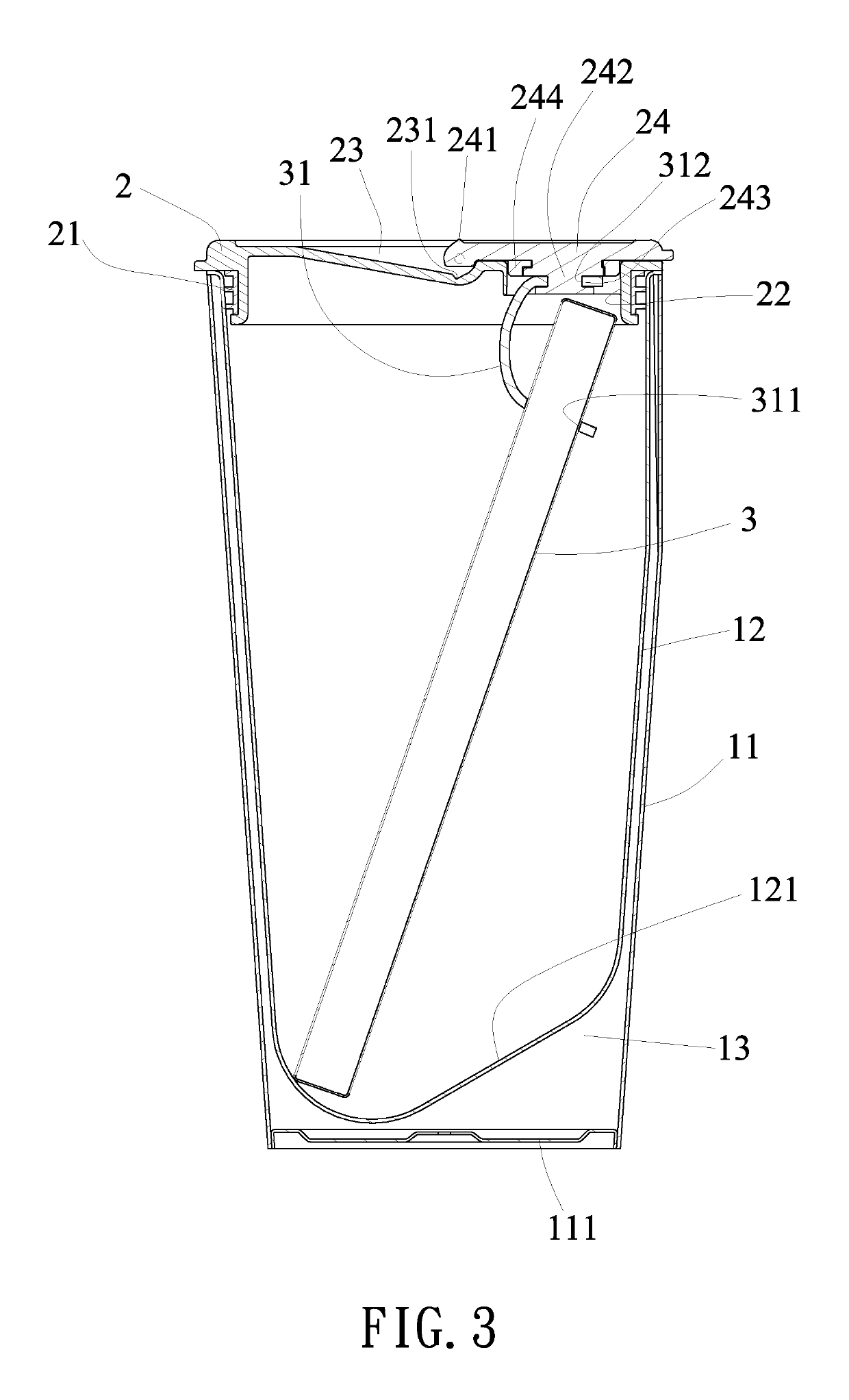 Drink cup having automatic retractable straw