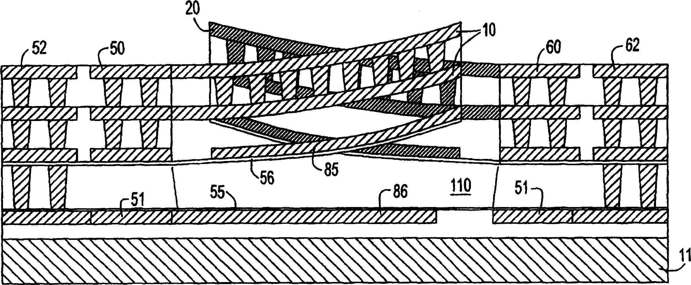 Micro electro-mechanical variable capacitor