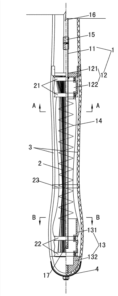 Fully-recycled body expanding anchor rod and construction method for anchoring ground using same