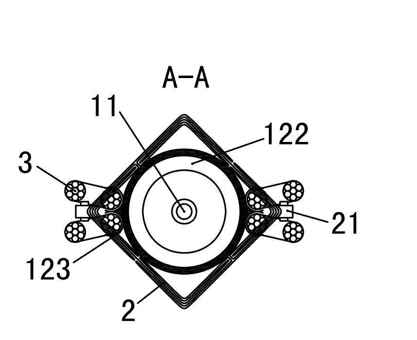 Fully-recycled body expanding anchor rod and construction method for anchoring ground using same