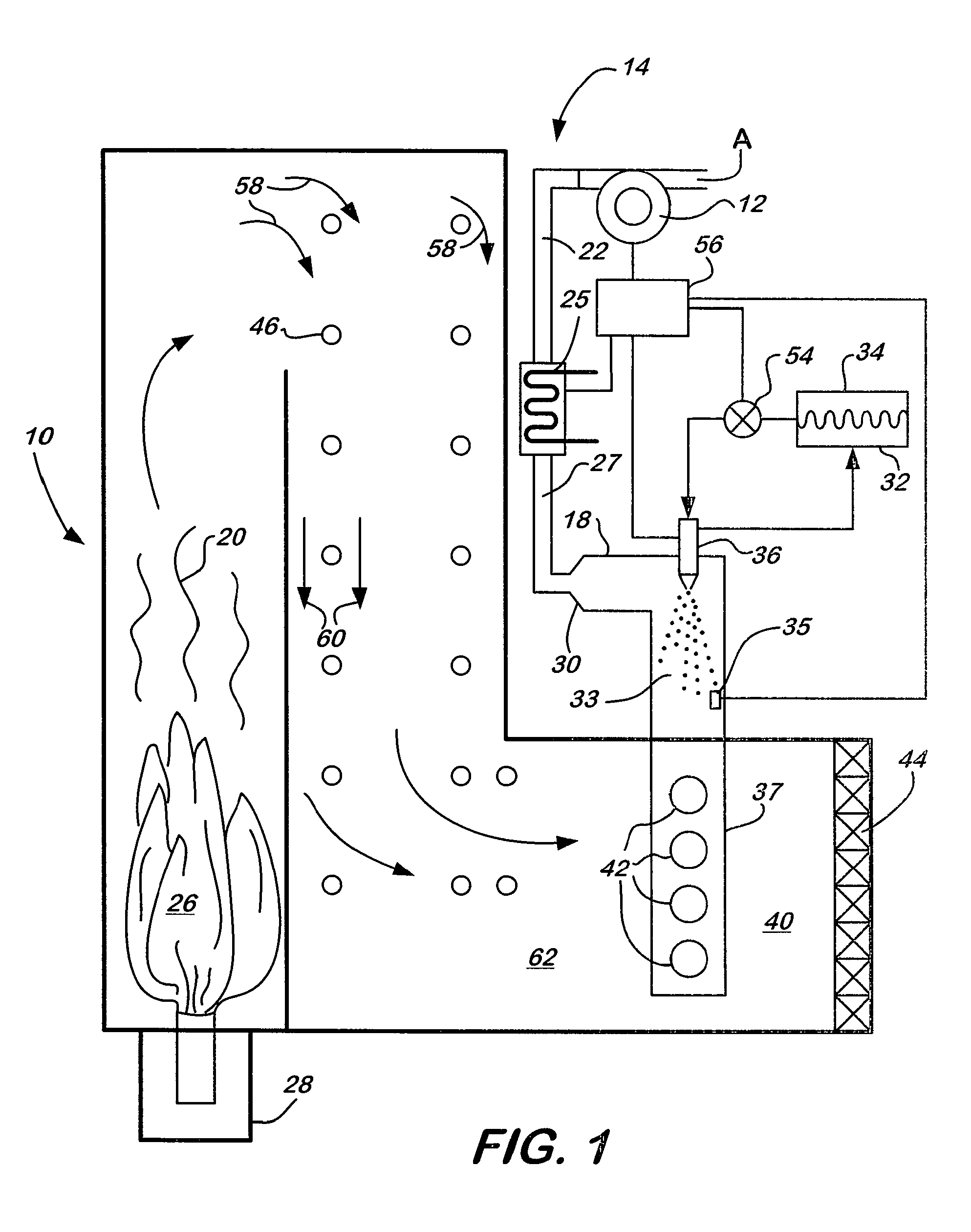 Method for urea decomposition and ammonia feed to a selective catalytic reduction system