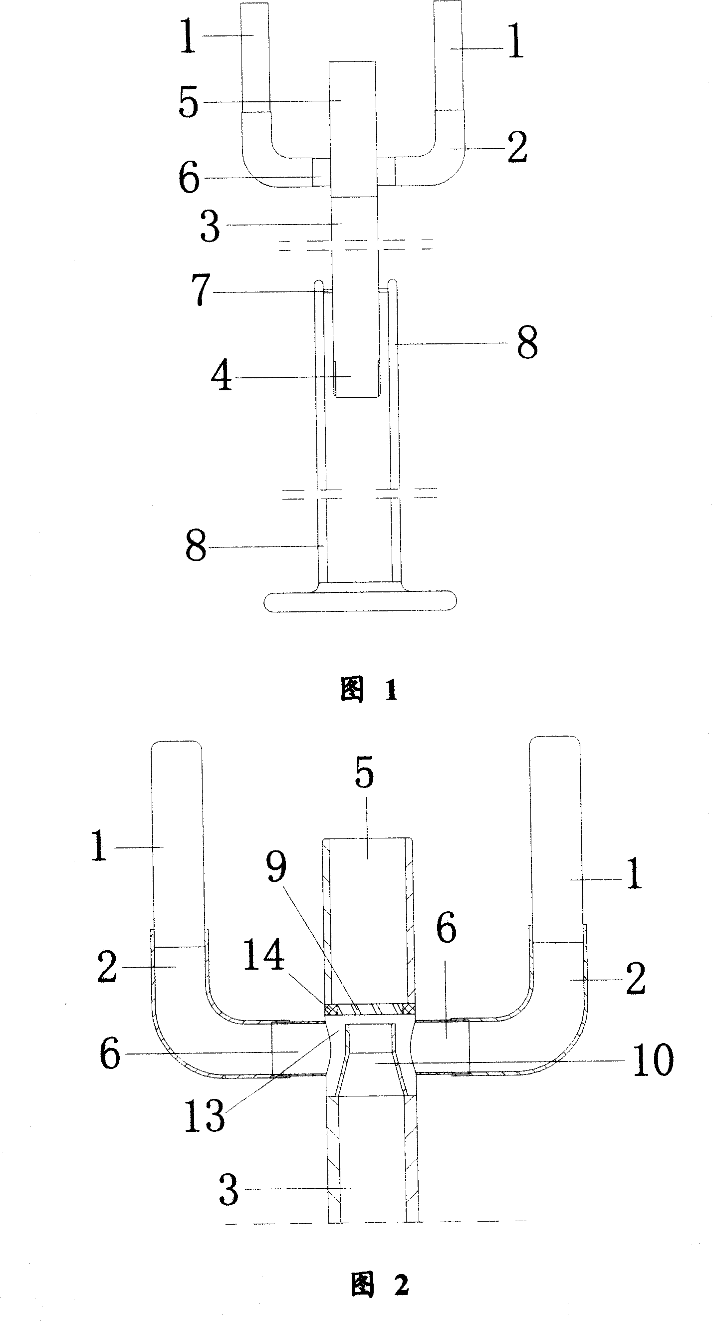 Aeration device for polluted water purification processing and water scene, and its production method and usage method