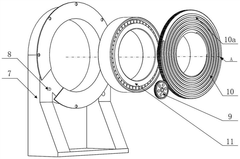 Rapid winding equipment for super-multi-tow fibers