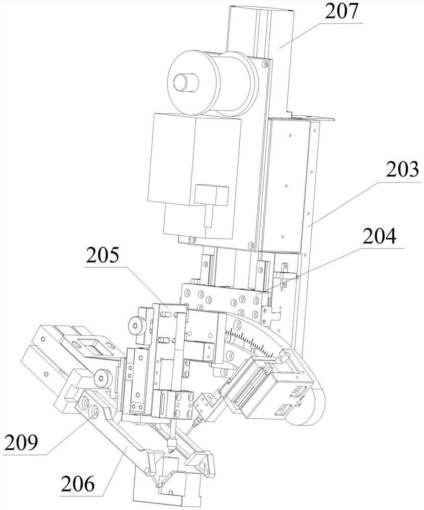 An automatic soldering machine assembly