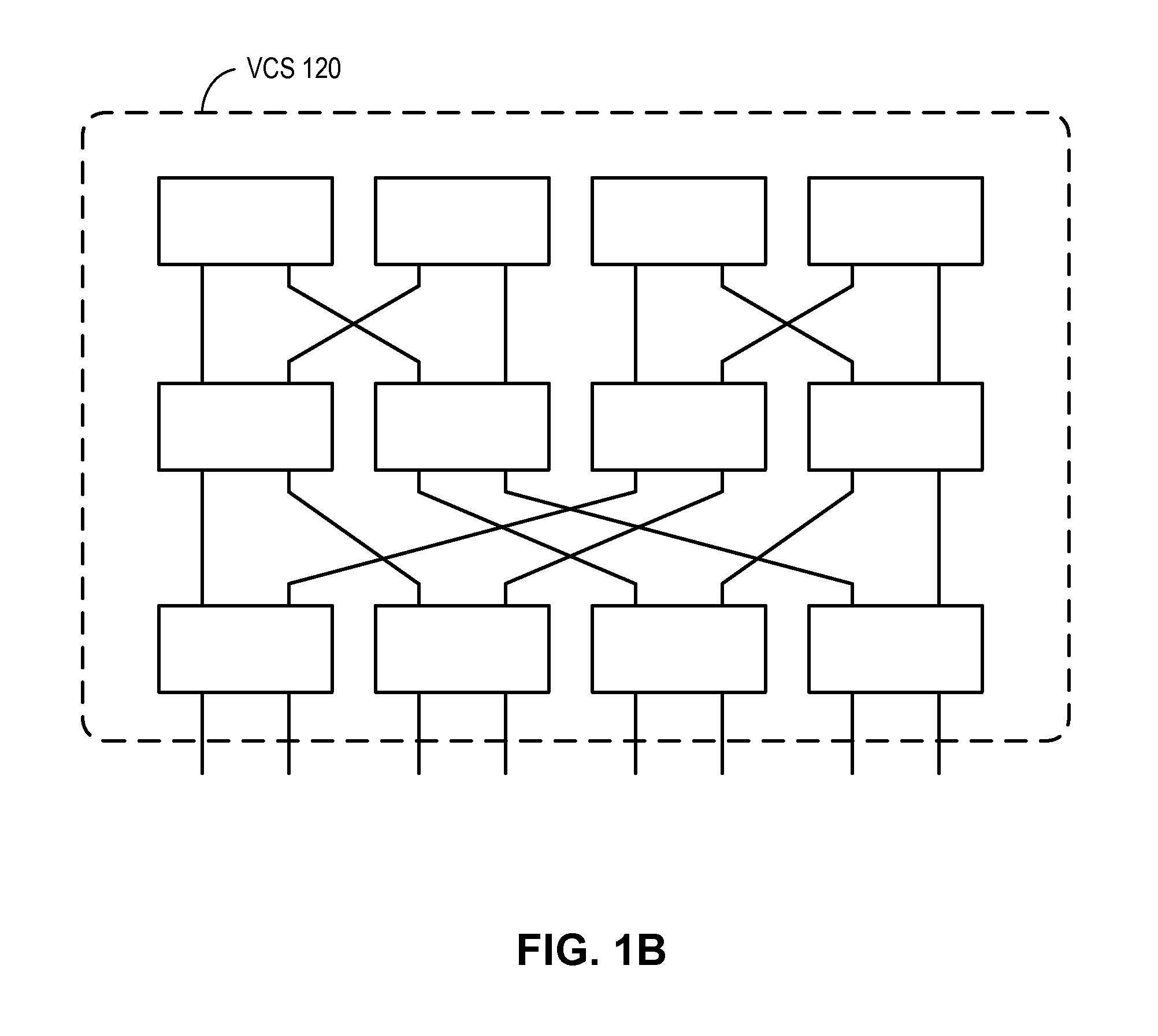 Traffic management for virtual cluster switching