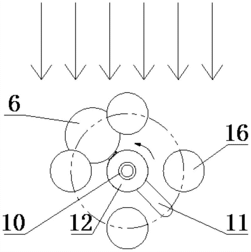 A groundwater flow velocity flow direction single hole measuring device