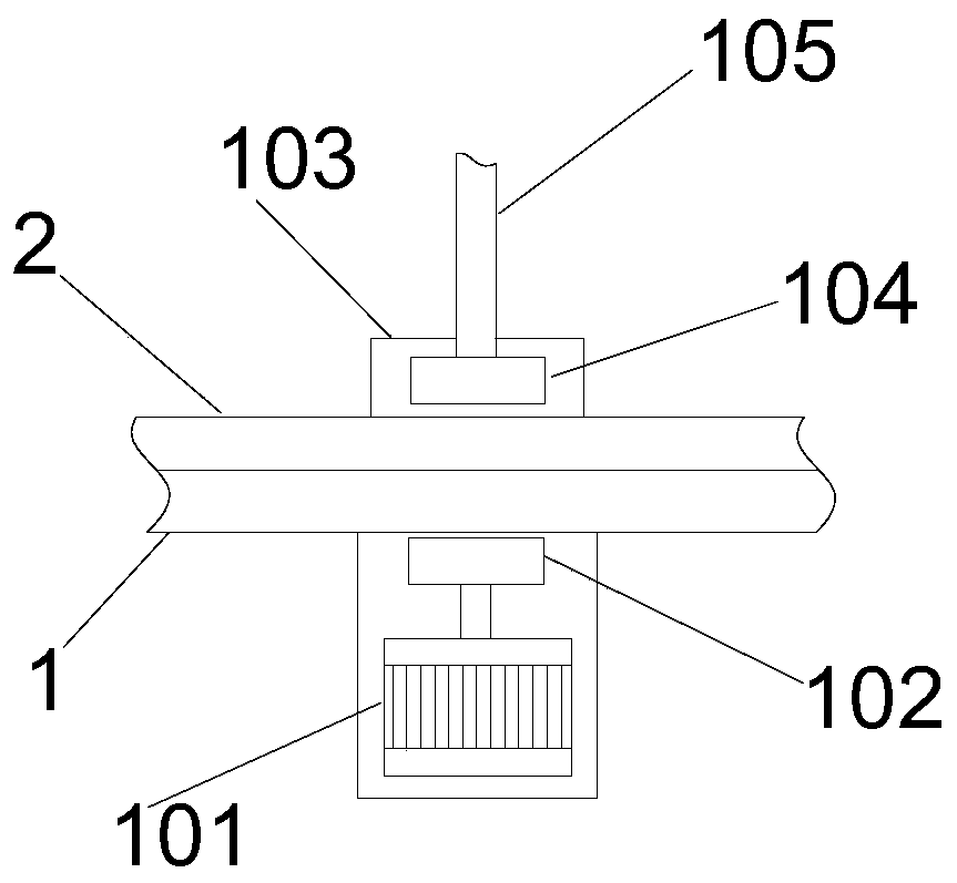 Purification device for volatile chemical organic compounds