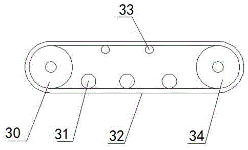 Removing device for aged fruit trees