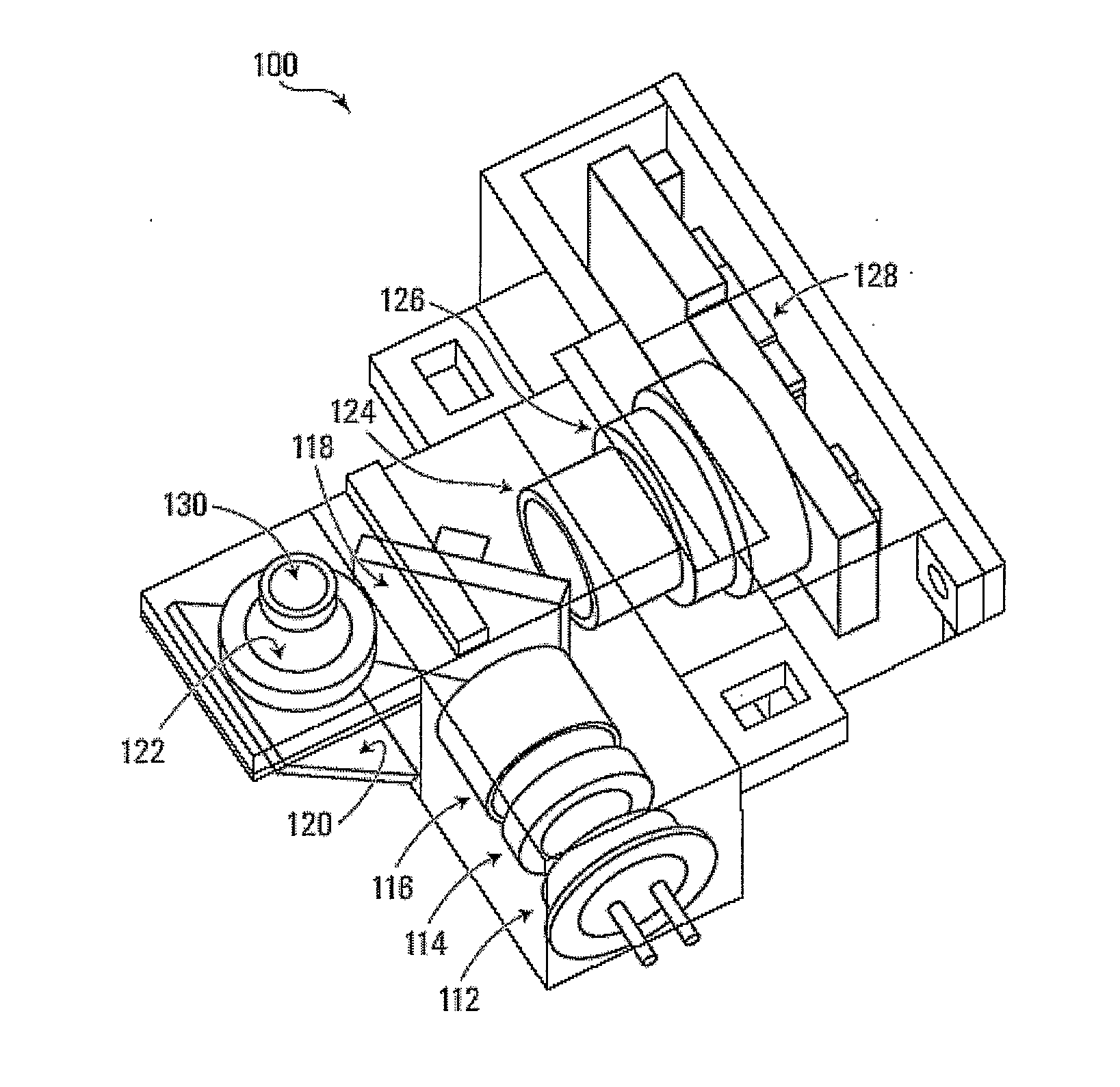 Compact optical detection system