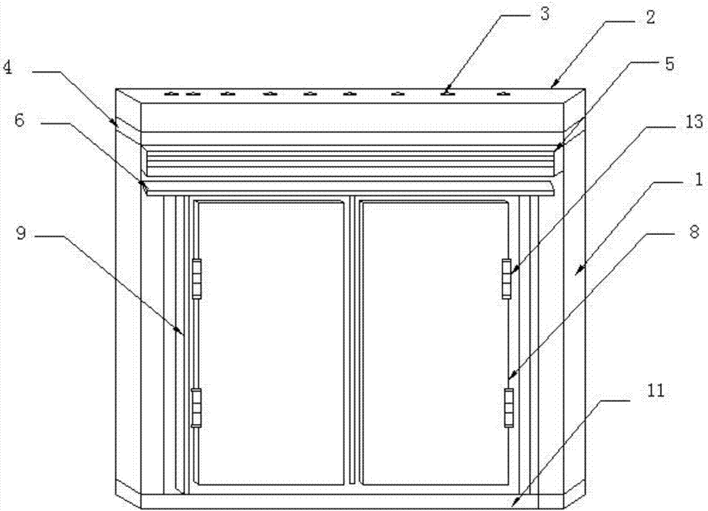 Environment-friendly window having sound insulation and dust removal functions