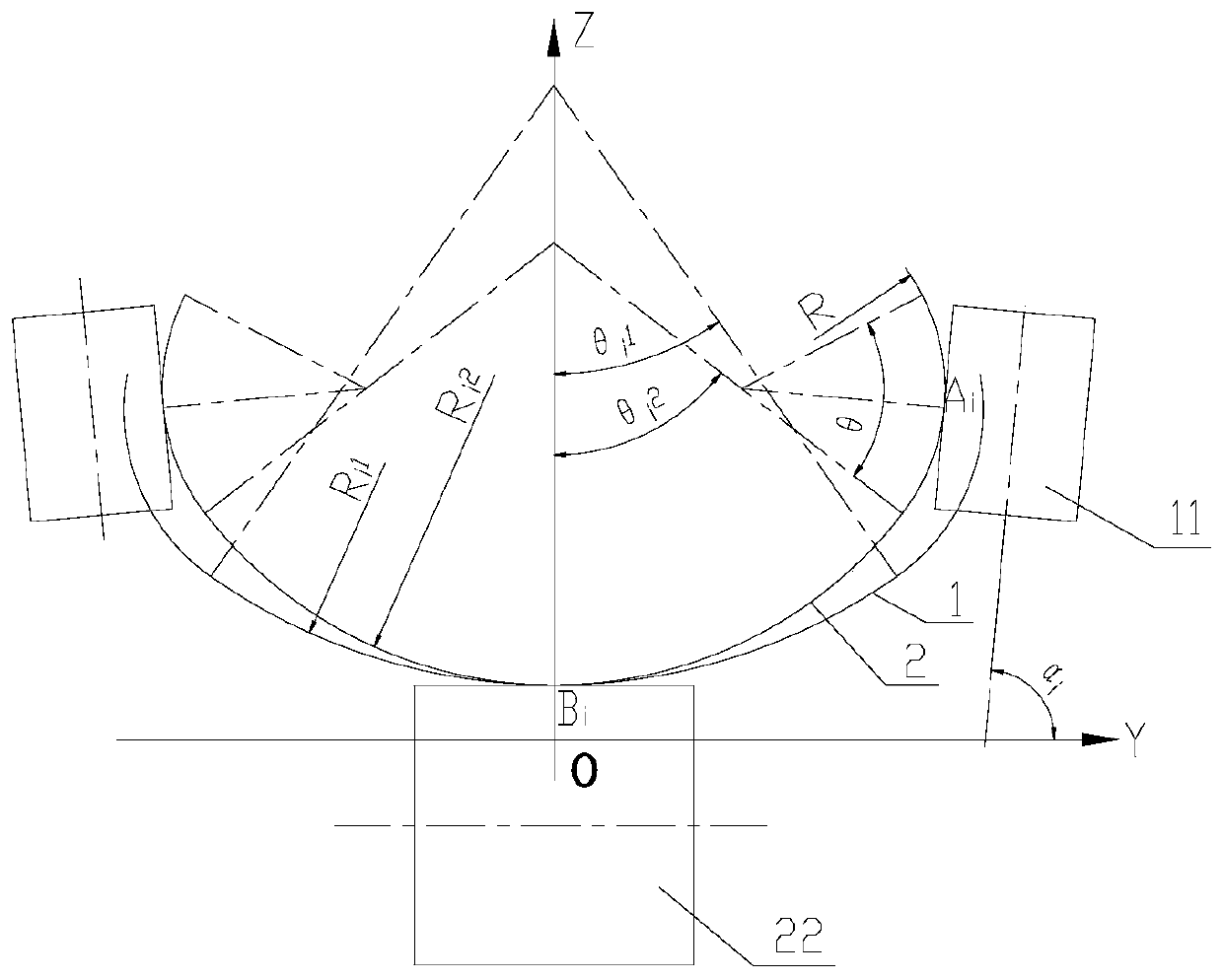 Method for Determining the Position of Rollers in Three-point Bending Flexible Cold Forming of Longitudinal Welded Pipes