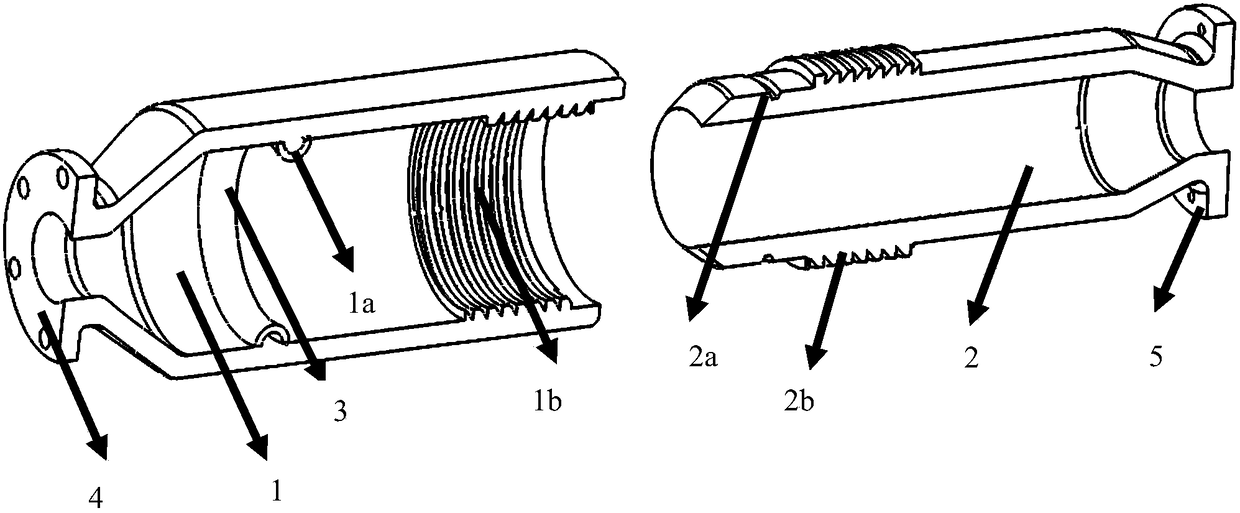 Anti-seismic threaded pipeline connecting part