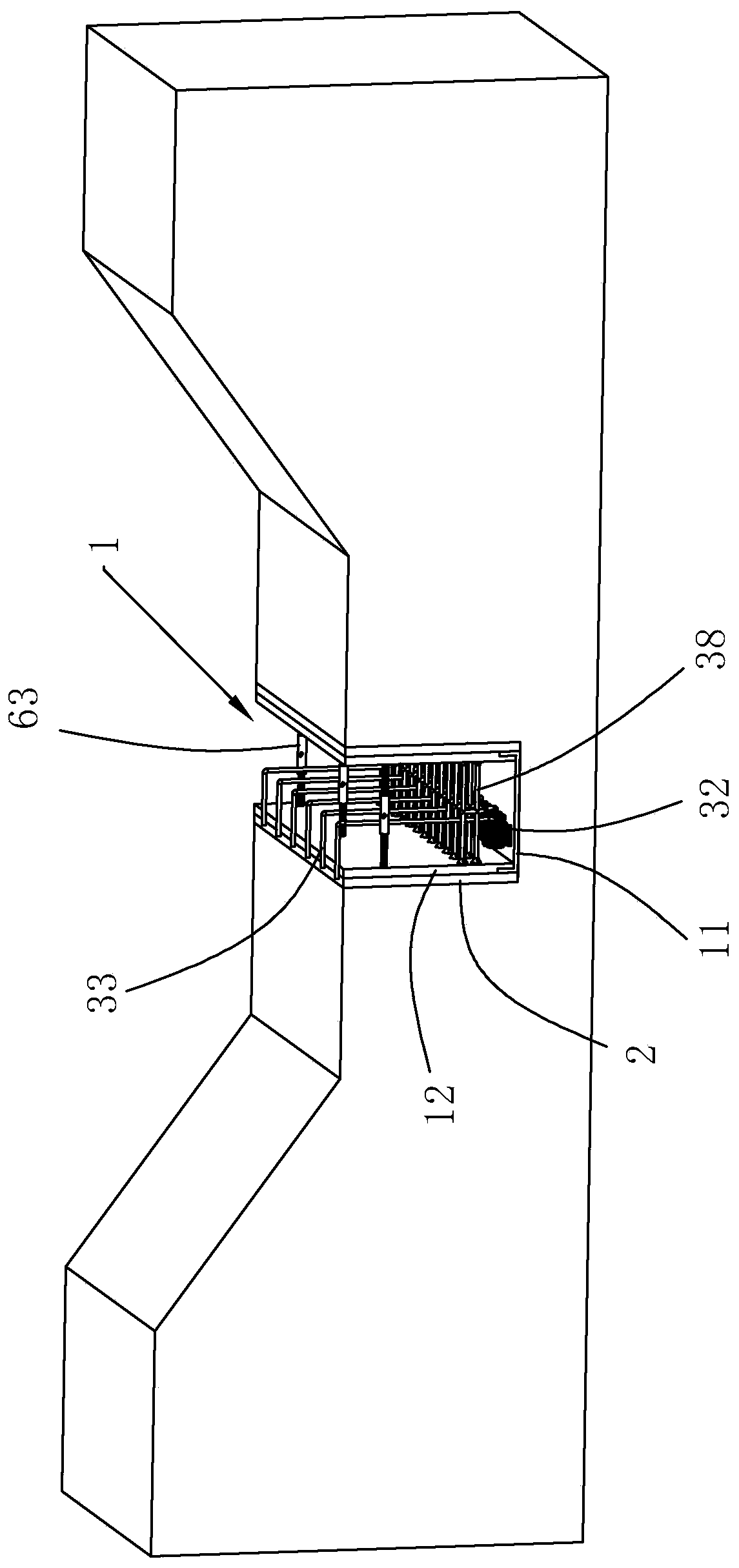 Municipal road subgrade drainage structure and construction method thereof