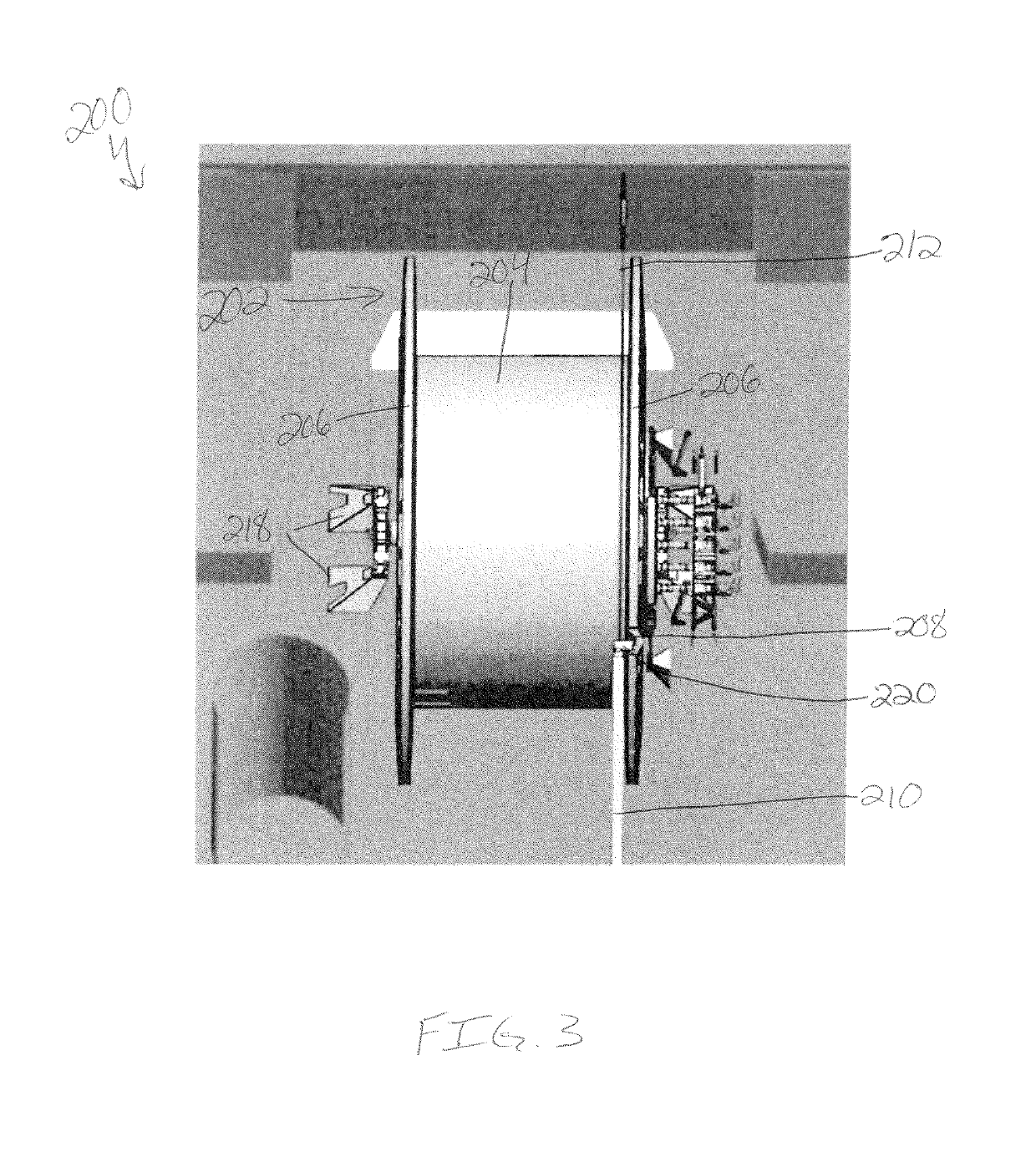 Pipelay reel with flange chute