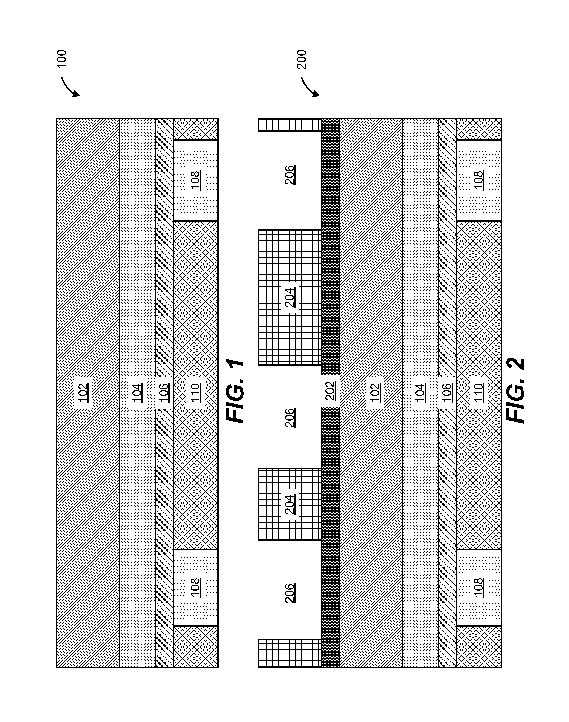 Systems and methods of forming a reduced capacitance device