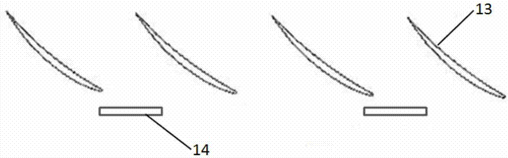 Casing processing device for axial flow air compressor based on synthetic jet