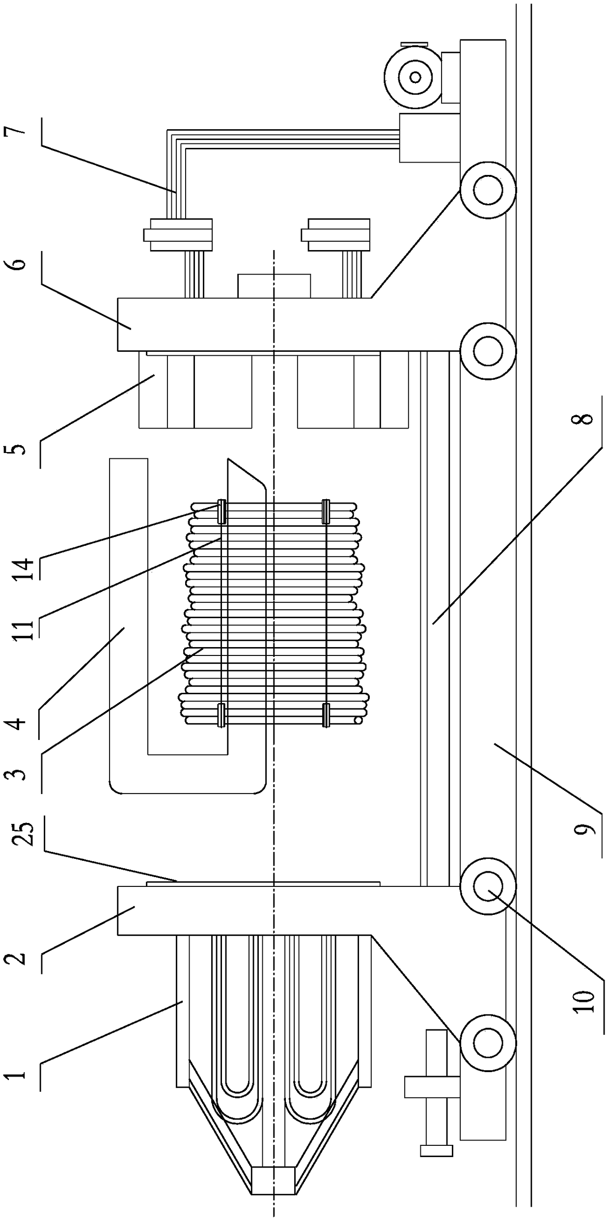 Gasket placement improved mechanism of high speed wire rod baling machine