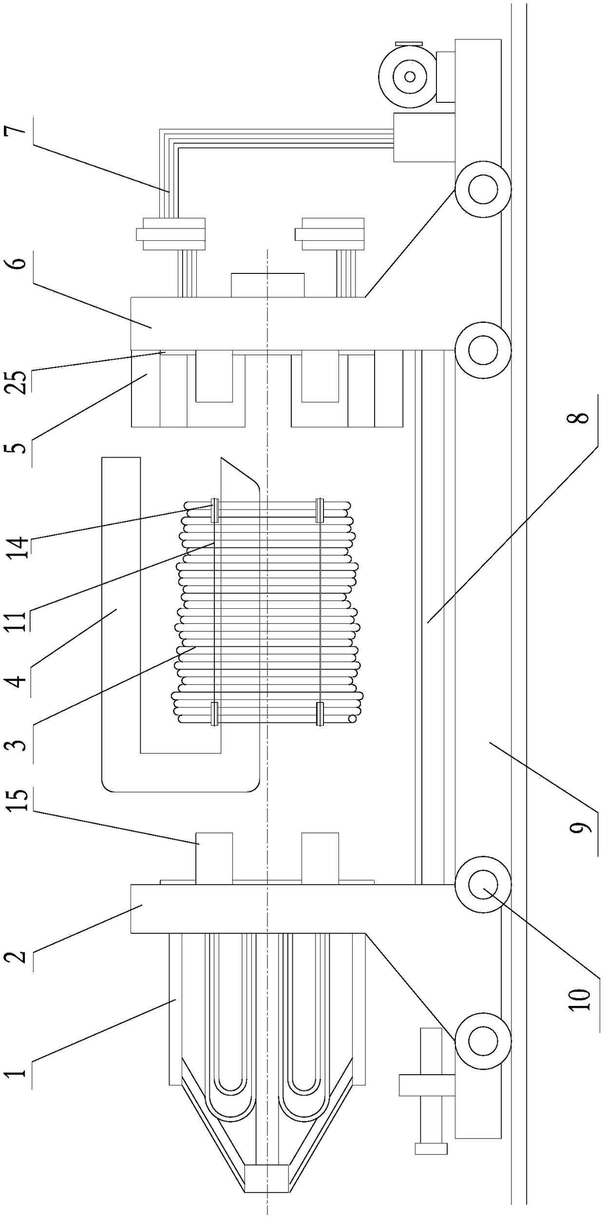 Gasket placement improved mechanism of high speed wire rod baling machine