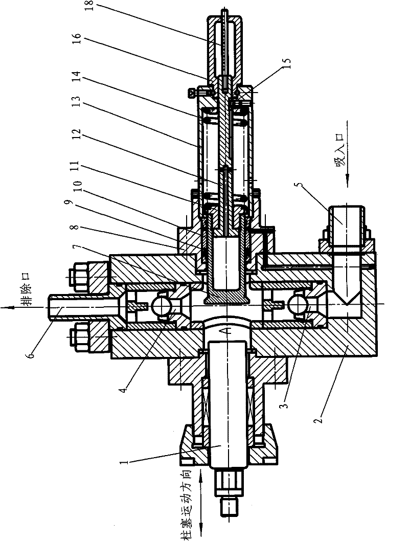 Plunger reciprocating pump