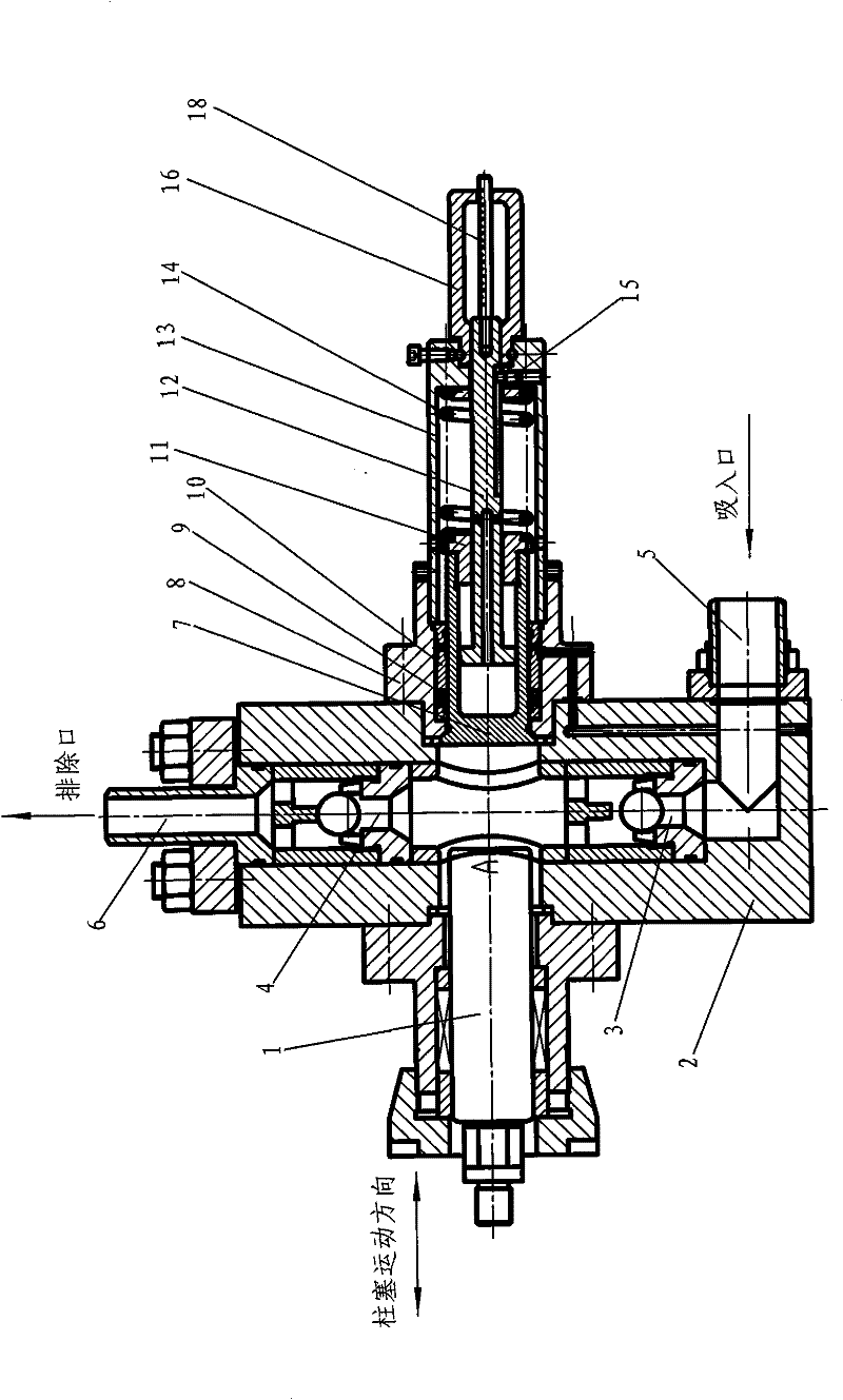 Plunger reciprocating pump