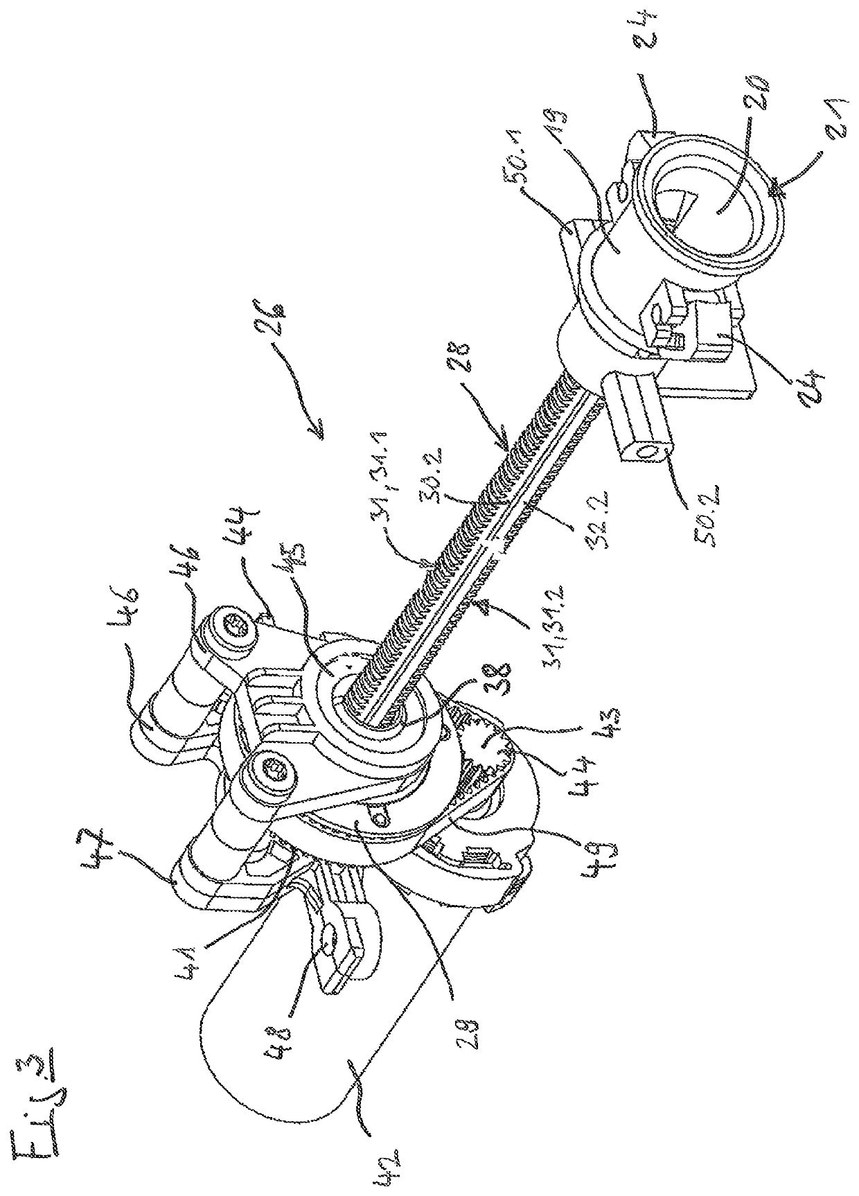 Electronic dosing drive