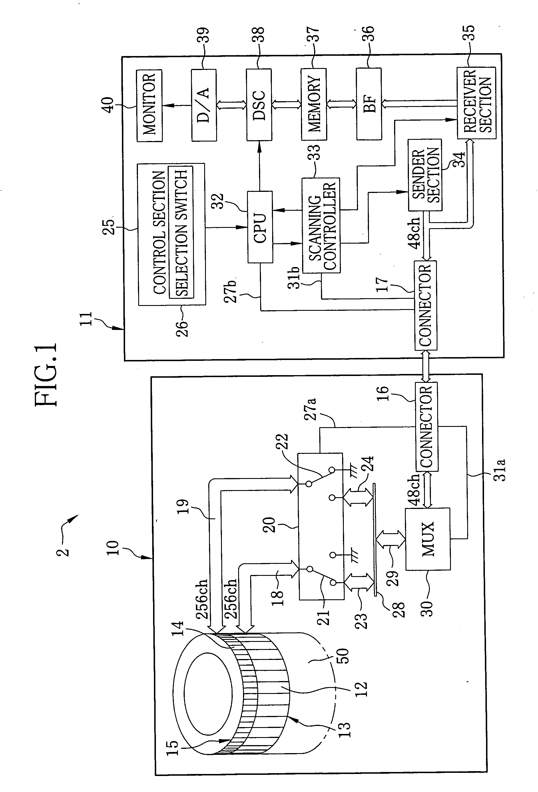 Ultrasonic probe and ultrasonic diagnostic apparatus