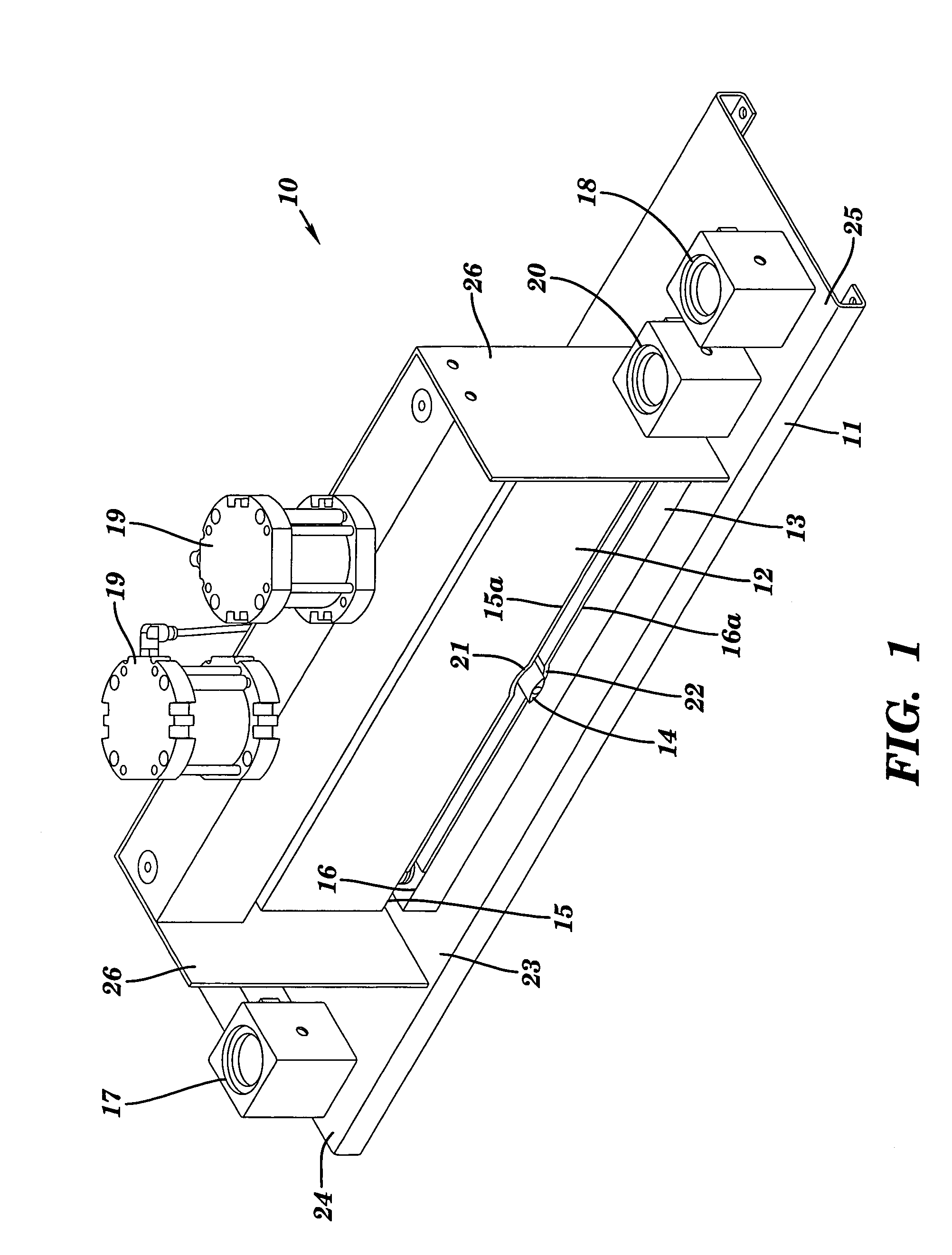 Open package test fixture