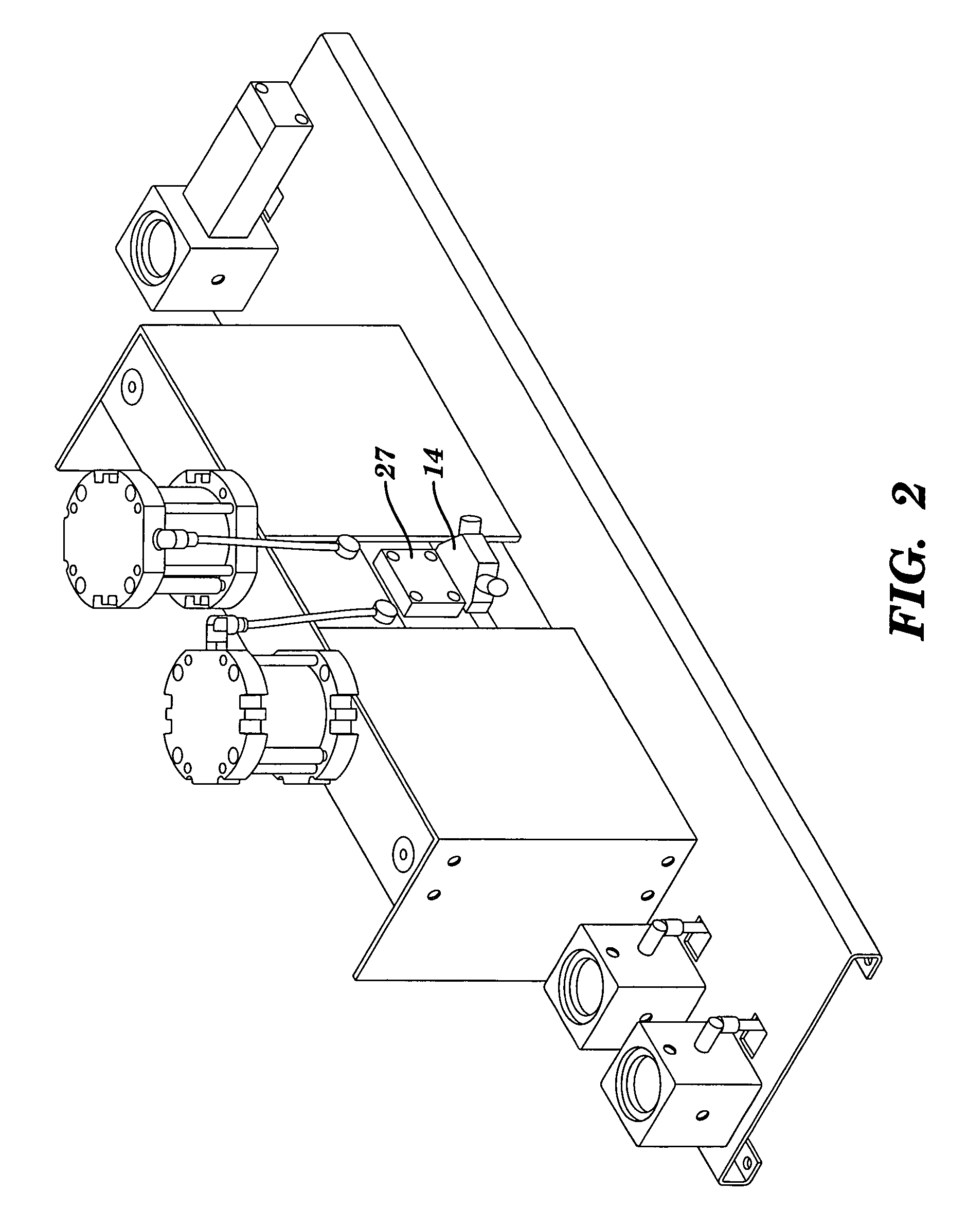 Open package test fixture