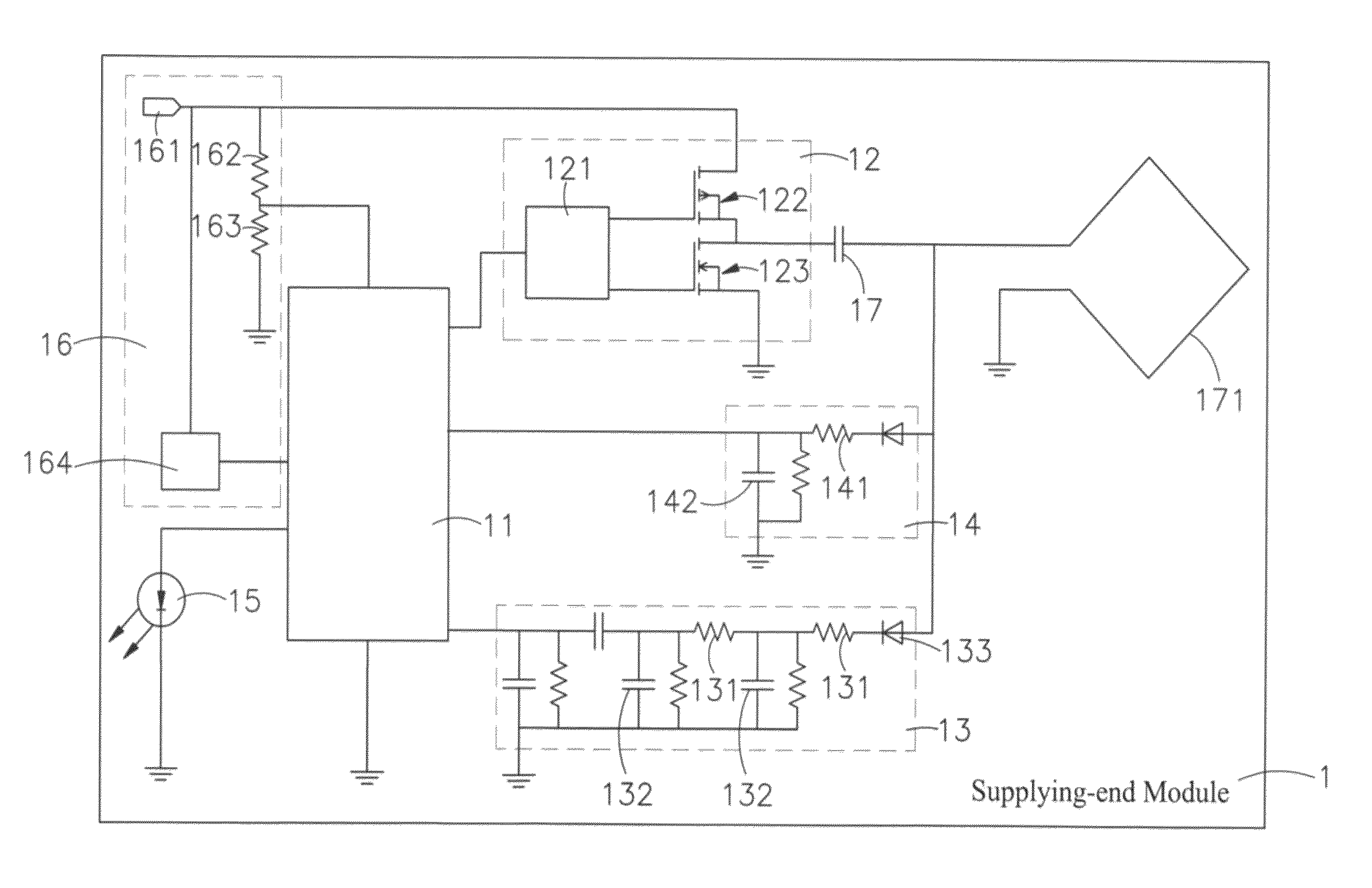 Method of time-synchronized data transmission in induction type power supply system