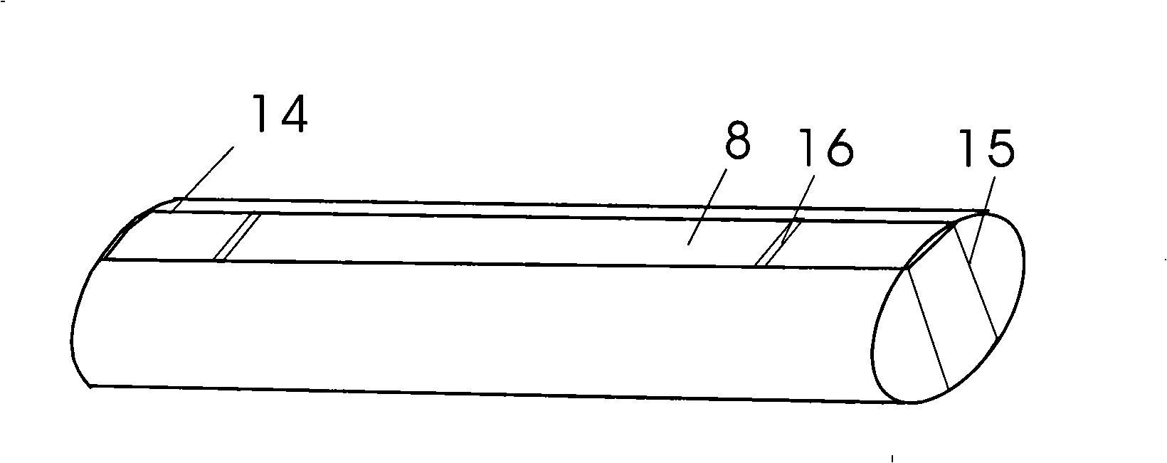 Concrete stirrer for double-horizontal shaft experiment