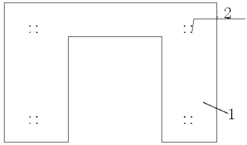 Mounting adjusting method for prefabricated wall plate