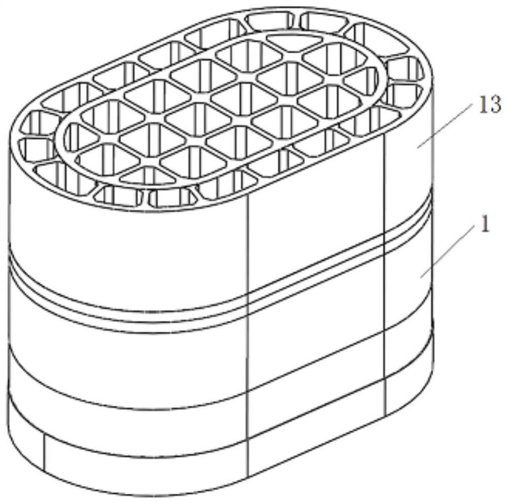 Super-large deep-water stepped caisson and its earth-borrowing strategy and construction method