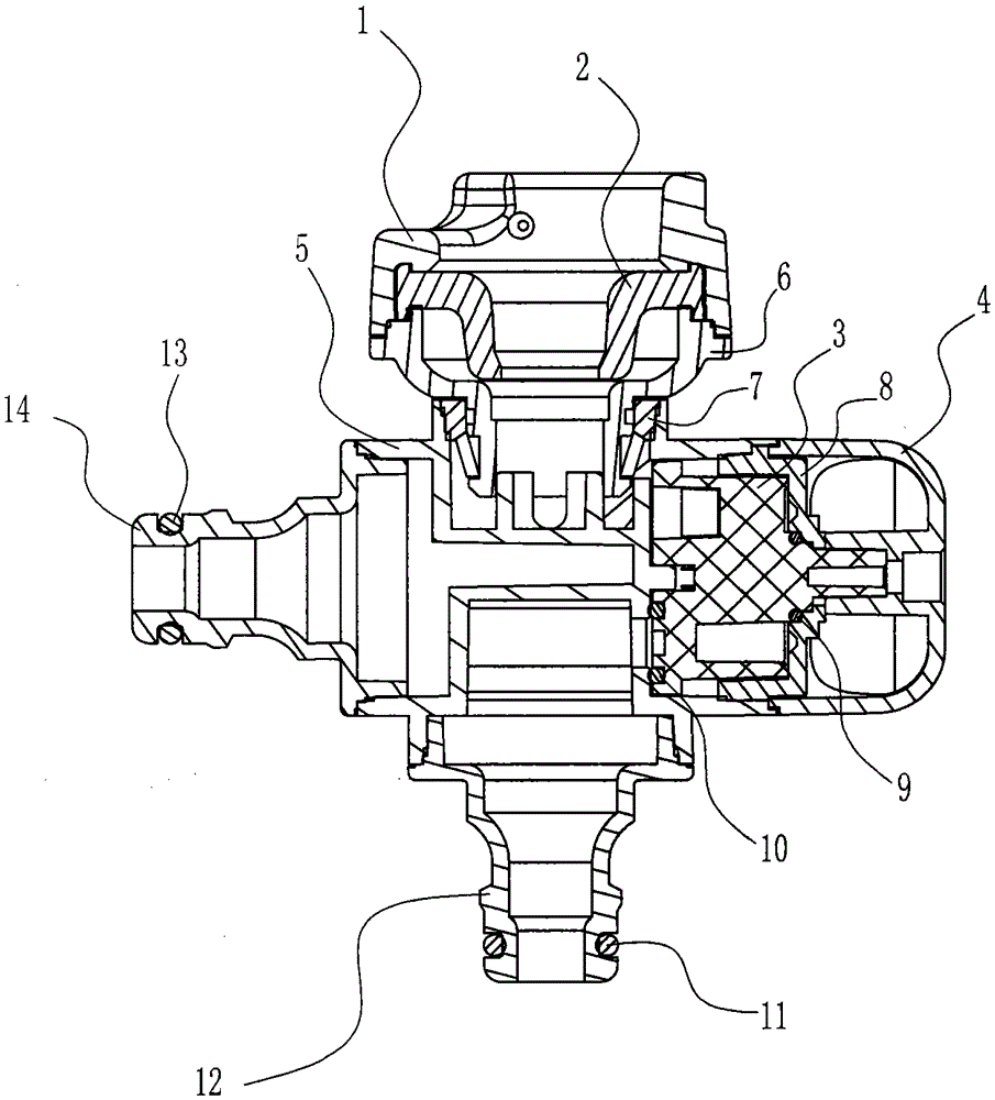 A valve for simultaneously controlling two water outlets, its manufacturing method and assembly method