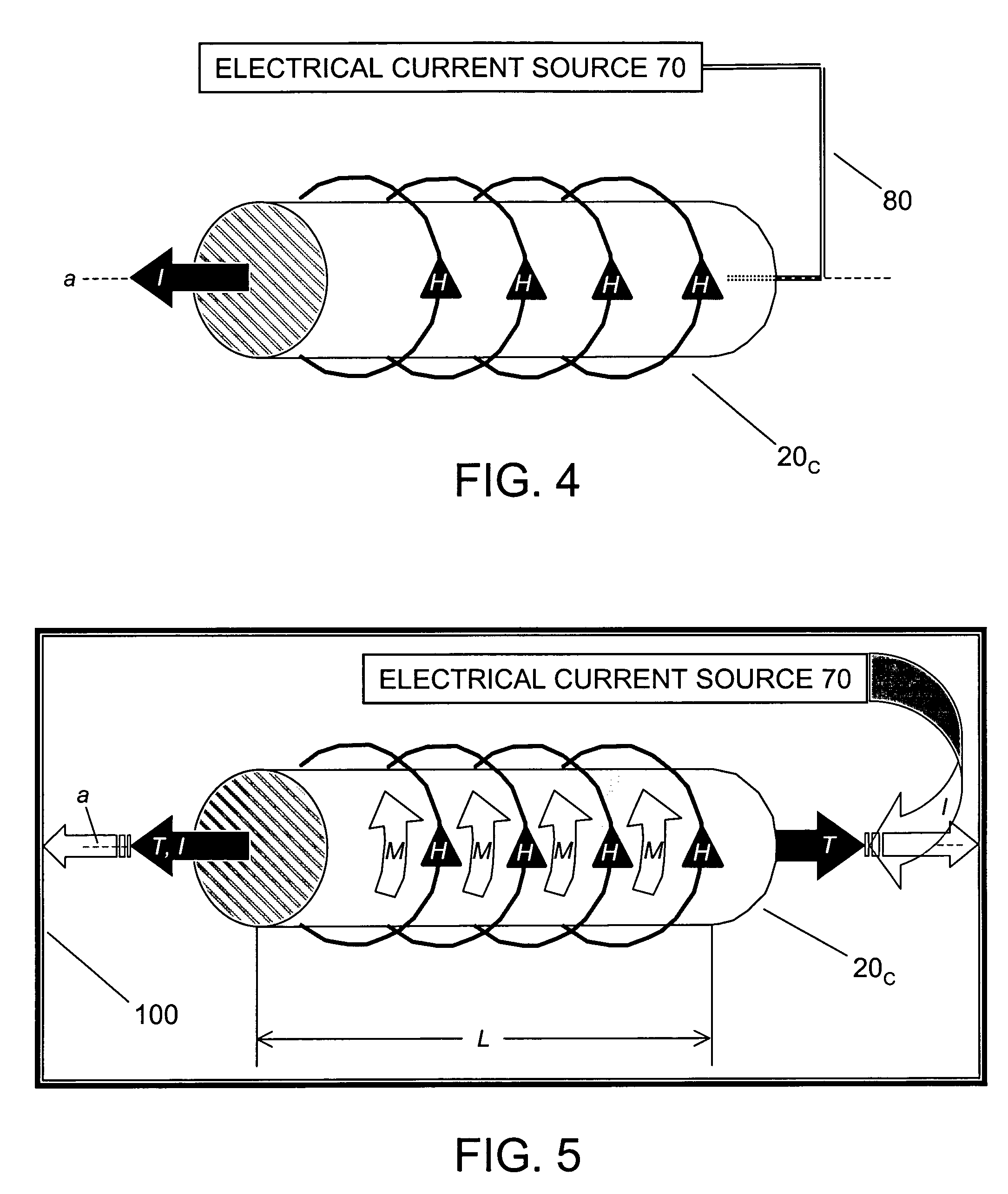 High magnetostriction of positive magnetostrictive materials under tensile load