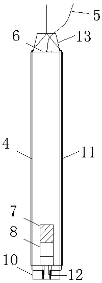 Method and device capable of measuring water level and in-situ dissolved oxygen and collecting underground water at different depths