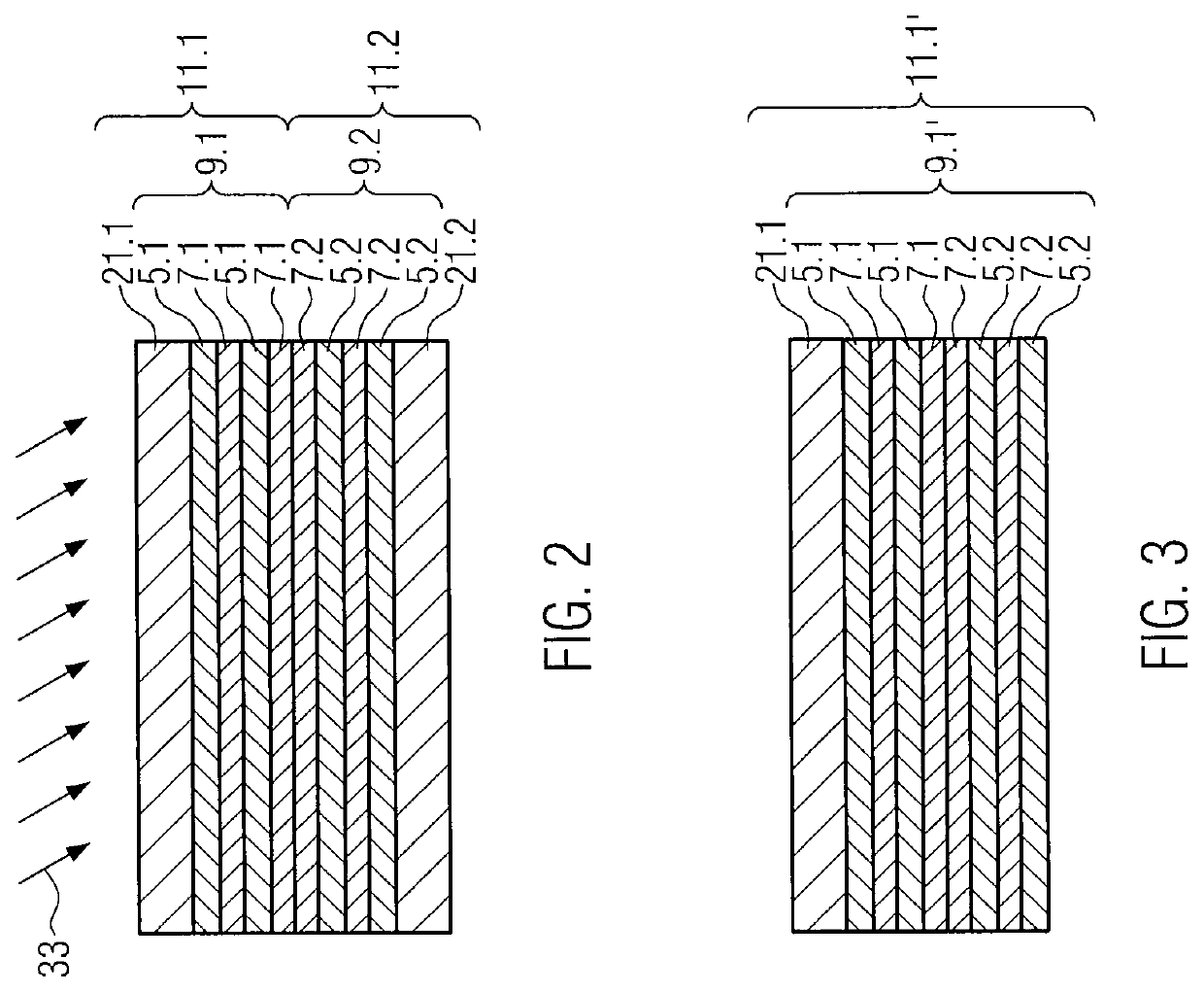 Substrate-transferred stacked optical coatings