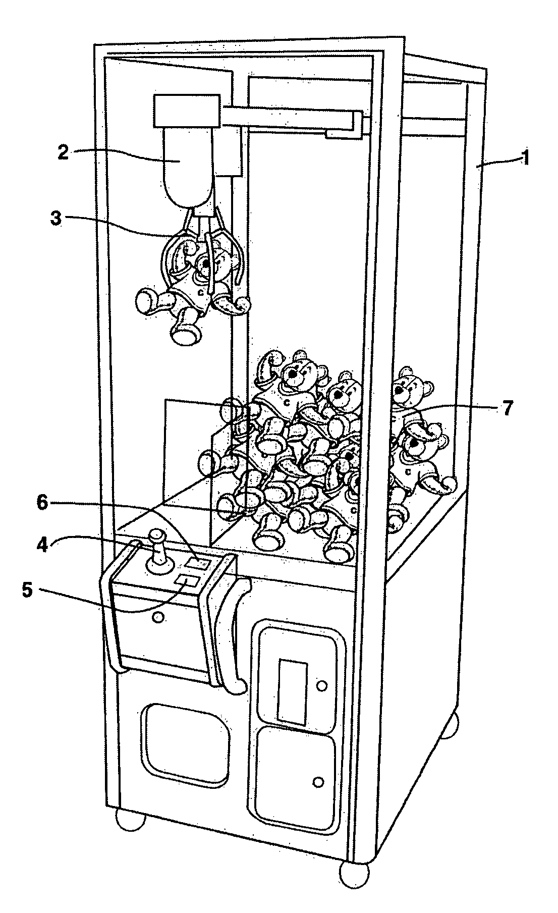 Grabbing device and method for controlling the gripping force