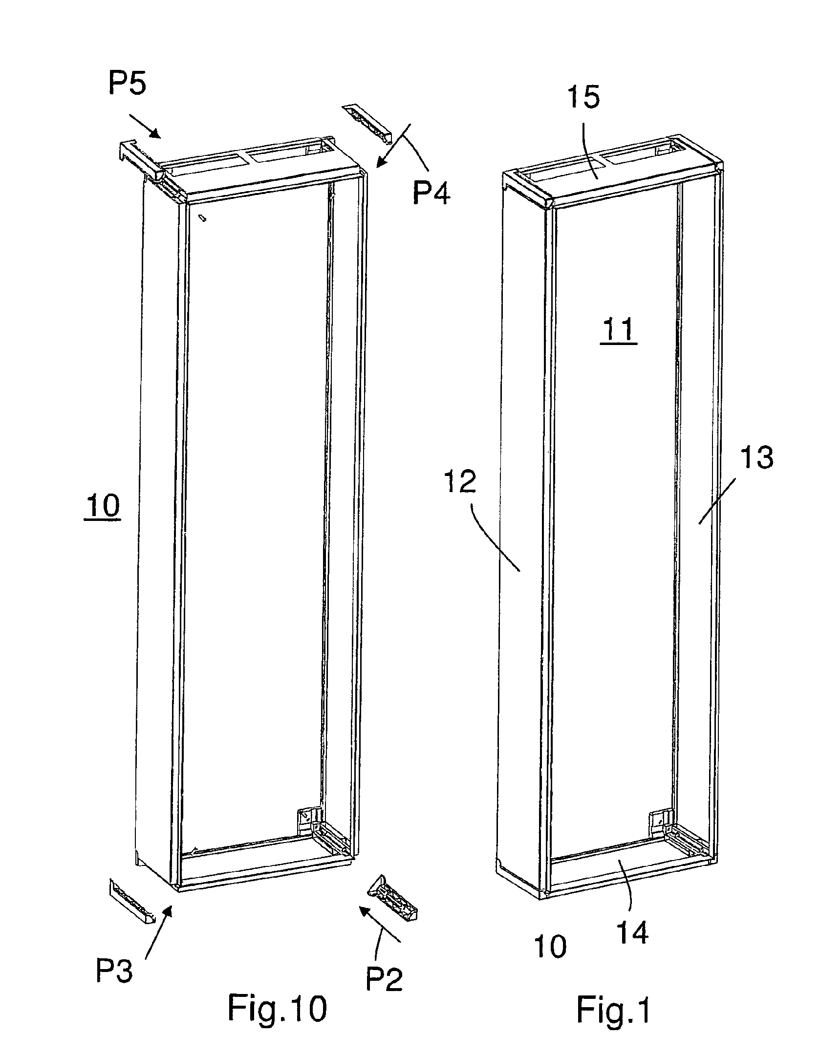 Electrical switchgear cabinet