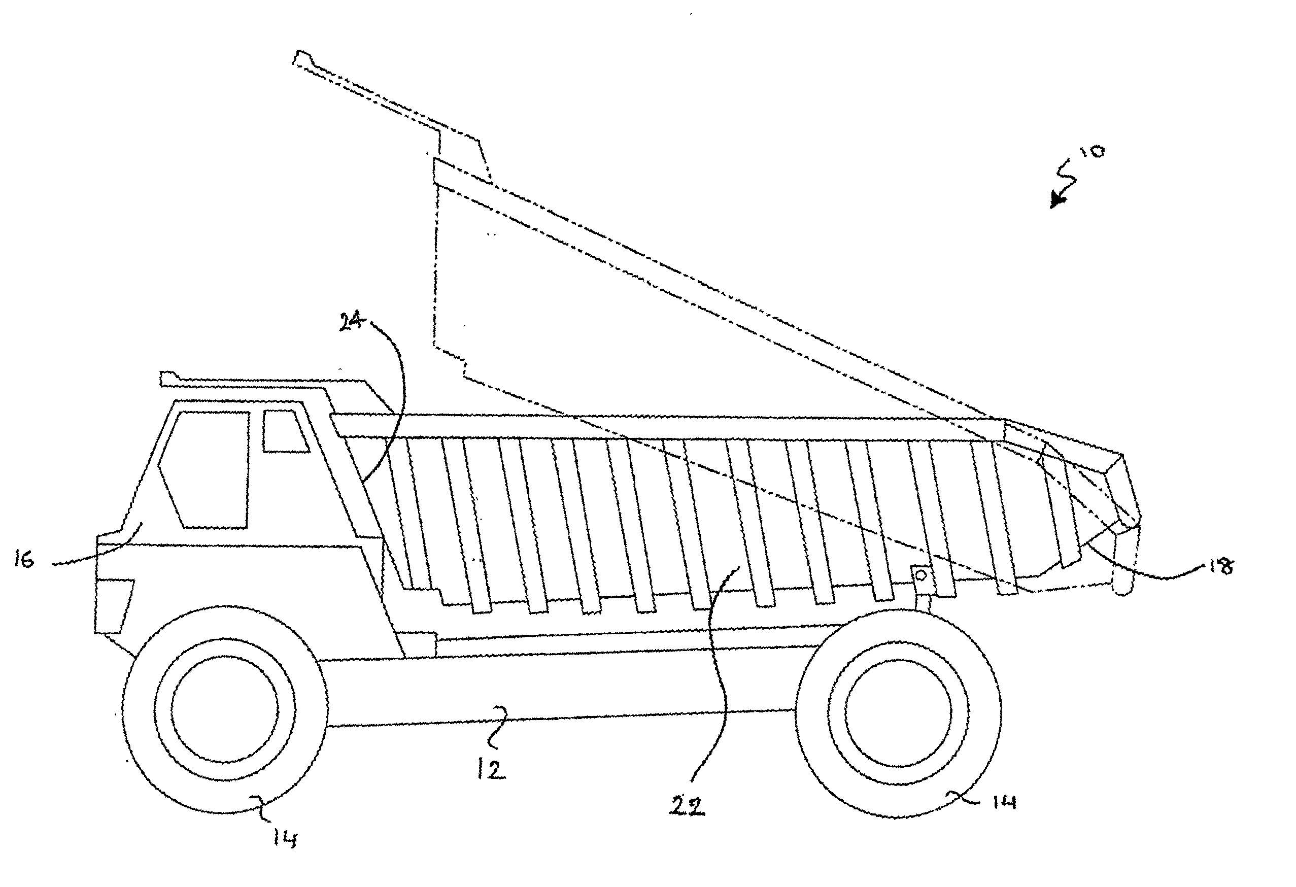 Materials transport container